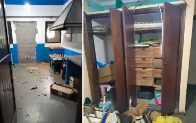 Santa Ana: entraron a la escuela N° 264, se llevaron hasta las ollas de los chicos y dejaron un mensaje imposible de ignorar