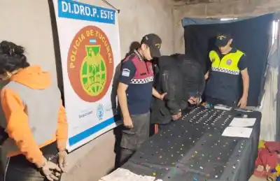 El kiosco que funcionaba en un barrio de Alderetes y lo que la policía encontró adentro