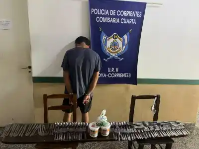 Robó en una escuela de Goya y lo atraparon: qué encontraron en su poder