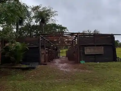 El temporal voló chapas a más de 300 metros en el Centro de Equinoterapia: el dato que explica la magnitud del desastre