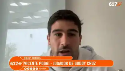 Poggi eligió quedarse en Godoy Cruz y reveló el sueño que todavía no se apaga