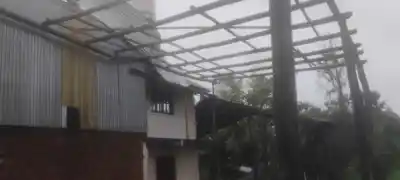 La tormenta golpeó fuerte en Misiones: dos localidades se llevaron la peor parte