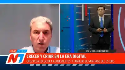 El dato de la Cruz Roja sobre las pantallas que encendió las alarmas en las familias santiagueñas