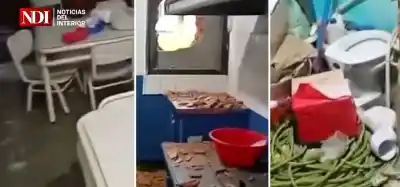 Le vaciaron la escuela de Santa Ana: se llevaron hasta la garrafa y las ollas de los chicos