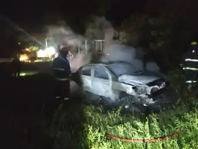 Fue a pescar a la costanera, vio fuego en su auto y volvió para rescatar sus cosas: el final que nadie esperaba
