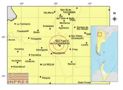 Catamarca se sacudió a las 23:44: el sismo que sorprendió a más de uno en plena noche