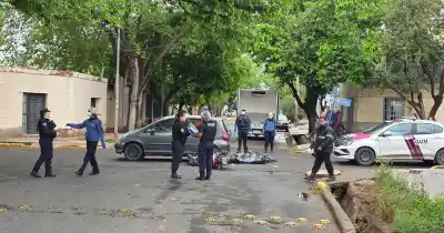 Salió del auto a preguntar si estaban bien y terminó conmocionando a todos en Las Heras