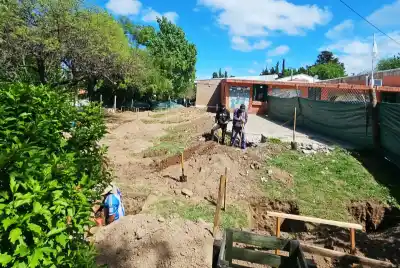 La Escuela N°288 de Merlo suma aulas nuevas: la obra ya está en marcha