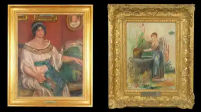 Robaron dos Renoir en Francia: aparecieron, pero lo que hicieron con los otros dos cuadros sorprende