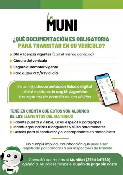 Manejar por Corrientes: la lista que te puede salvar de una multa de $50.750