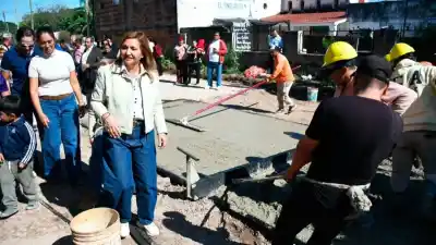Vecinos cedieron terreno para una obra clave: ¿qué están construyendo en el barrio?