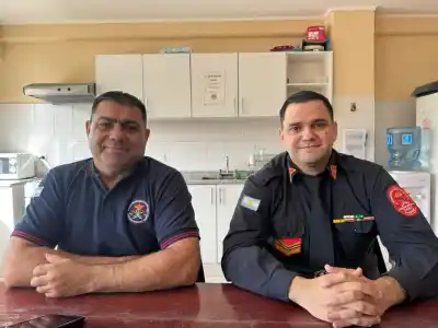 Bomberos de Chubut entrenan con fuentes radiactivas reales en un cuartel de Comodoro