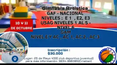 Más de 200 gimnastas y una cita nacional: el torneo que pone a Catamarca en el mapa