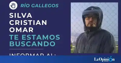 Cristian Omar Silva desapareció en Río Gallegos: el tatuaje que puede ayudar a encontrarlo