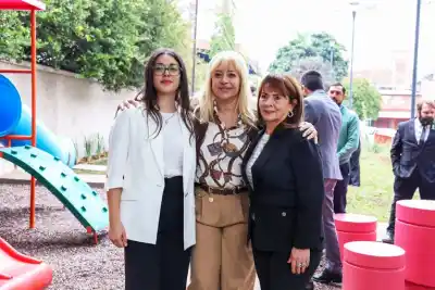 Un espacio público con un profundo significado: así fue la inauguración que reunió a figuras clave