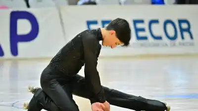 Con 16 años y un año menos de edad, un sanjuanino se mete en el Mundial de patín