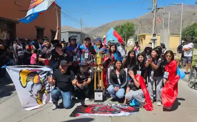 Volcán: los carroceros que ganaron la FNE tuvieron un festejo que no esperaban