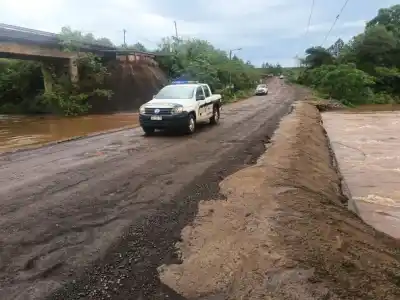 El arroyo bajó y reabrieron el paso en la ruta 7: qué desvíos quedan