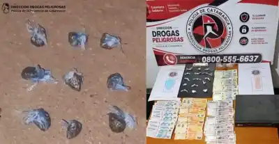 Allanamientos por drogas en tres puntos de Catamarca: la Justicia ya tiene a una detenida