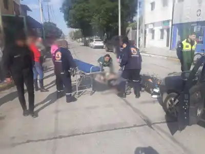 Accidente en Monteros: Una joven de 21 años resultó herida este jueves