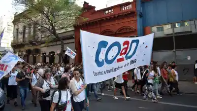 Docentes universitarios van al paro y la marcha del 15 de octubre tendrá un cierre inesperado