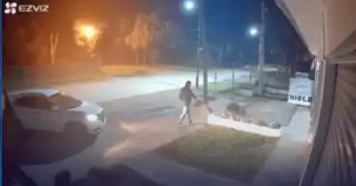 Lo que dejó en la calle una mujer desde su camioneta blanca dejó a todos indignados
