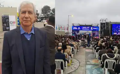 Pascuttini eligió la ExpoJuy para lanzar un mensaje que excede la producción