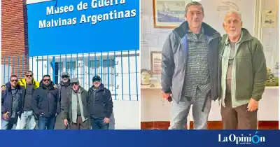 Dos héroes de Malvinas vuelven a las islas por primera vez: la historia de los capitanes que rescataron 64 náufragos del Belgrano