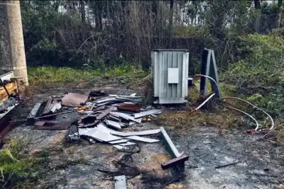 Tormenta, un transformador y una bobina de $50 millones: lo que no vieron los vigilantes