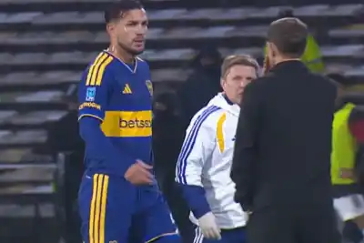 Paredes entró y a los 16 minutos pidió el cambio: la señal que encendió las alarmas en Boca