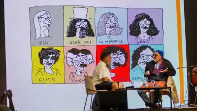 Rep llevó a Charly García al Predio Ferial y reveló cómo dibuja su música