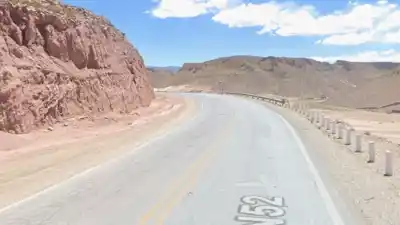 Ruta 52: un choque obligó a cortar el tránsito en la Quebrada de Mal Paso