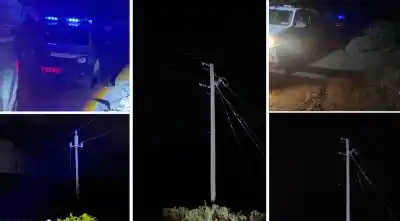 Robaron 150 metros de cable y dejaron siete pozos petroleros sin funcionar en Comodoro