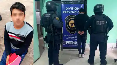 Lo esperaban con un buzo gris y rayas negras: el detalle que lo delató en Termas