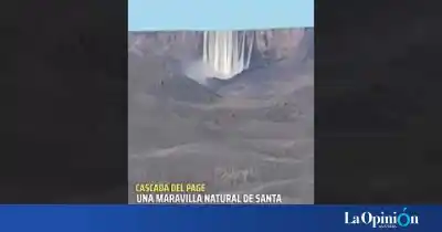 El rincón de Santa Cruz que solo se deja ver unas semanas al año