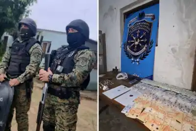 Allanaron una casa en el barrio Ponce y "Sopapa" terminó detenido: lo que encontraron adentro