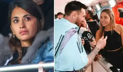 El mensaje secreto que Antonela Roccuzzo le envió a la periodista viral del Mundial