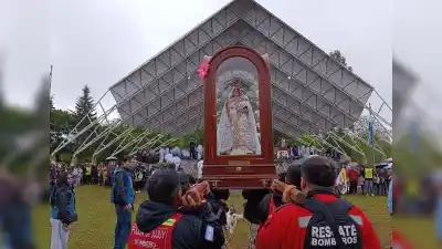 A las 5 de la mañana ya caminaban: la segunda peregrinación masiva del año ya tiene a miles en las rutas
