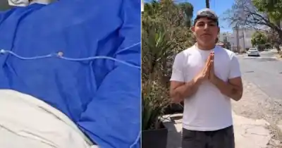 Antonio López reapareció tras casi un mes internado: "Estaba a punto de tocar el arpa"
