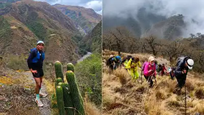 Sale con sol a la montaña y el río lo sorprende: el error que casi le cuesta caro a una pareja en Jujuy
