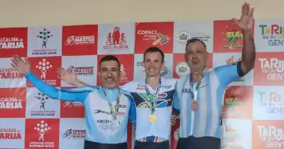 Un misionero subió cuatro veces al podio en el Panamericano de ciclismo