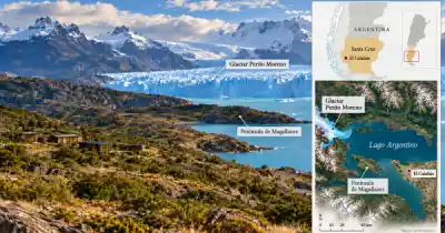 Vendieron 21 hectáreas frente al glaciar Perito Moreno: la Justicia aún no definió el futuro del proyecto