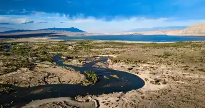 El río San Juan se llevó parte del balneario de Las Moras: la pregunta que todos se hacen para el verano