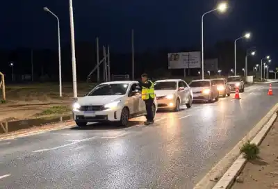 Ruta 7: 21 conductores se quedaron sin licencia tras los controles de la madrugada