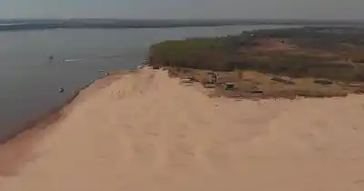 Promocionan un lote con vista privilegiada en la isla, pero hay un detalle que lo convierte en una trampa