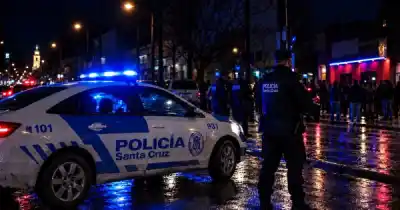 Se agarraron a trompadas en el centro de Río Gallegos: uno terminó con la cabeza abierta