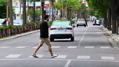 Feriado en Santiago: calles vacías y una postal que no se vio en otros feriados