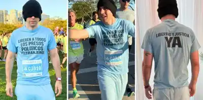 El gendarme liberado que volvió a correr con un mensaje que dejó helados a todos