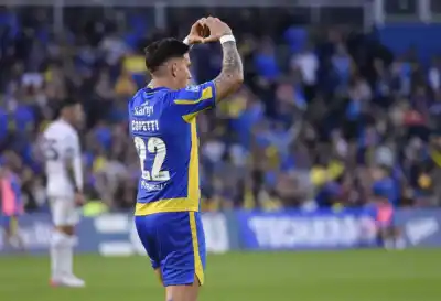 Copetti no festejó el gol que rompió seis meses de silencio en Arroyito