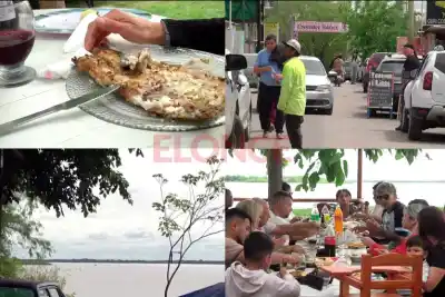 Puerto Sánchez, a pleno: el pescado, la música y un festejo que llegó desde Buenos Aires